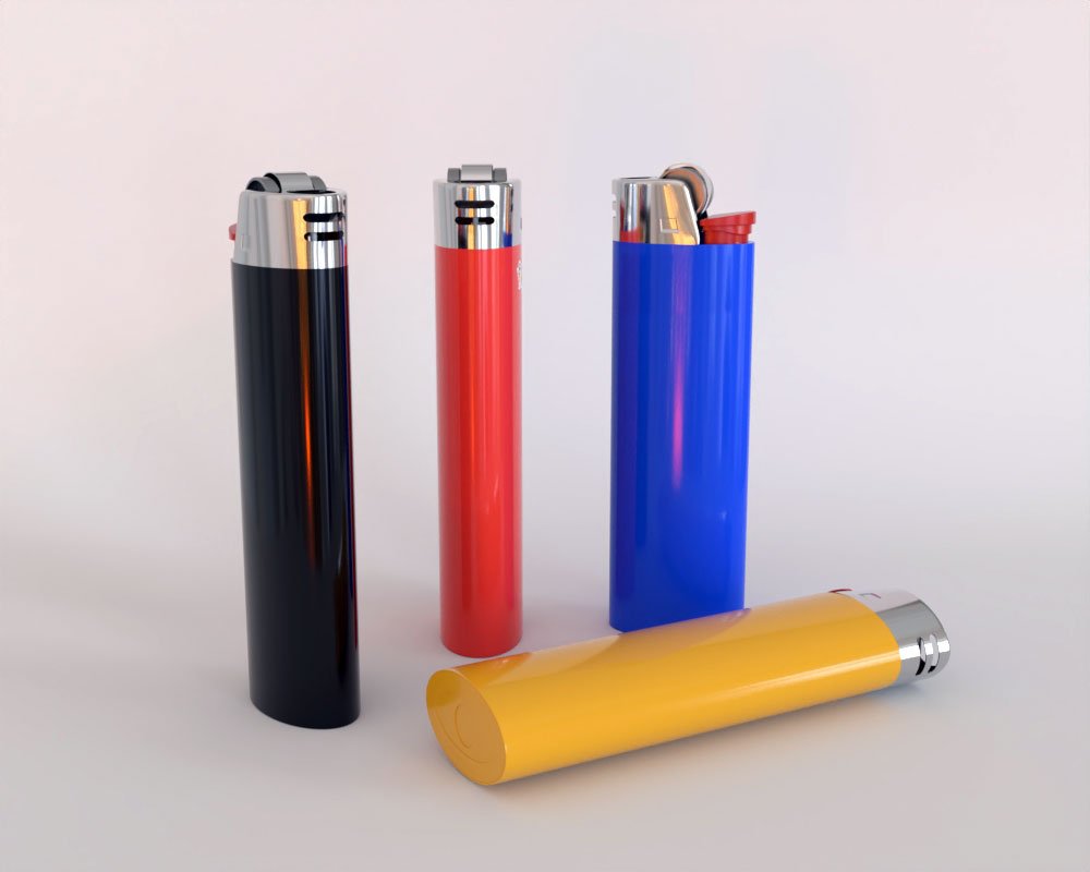lighter render